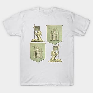 standard coat of arms genealogy T-Shirt